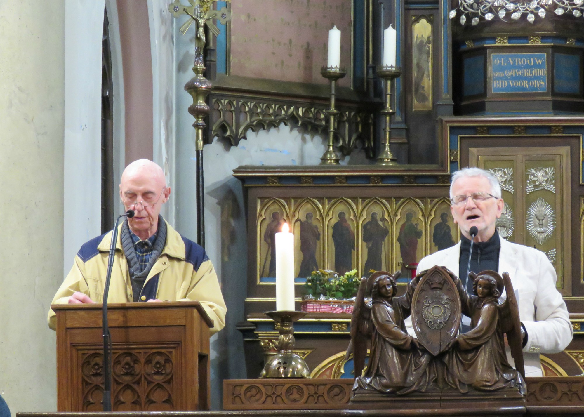 Bedevaart naar Gaverland | Beweging.net | Voorganger Marc Tassier | Sint-Anna-ten-Drieënparochie, Antwerpen Linkeroever