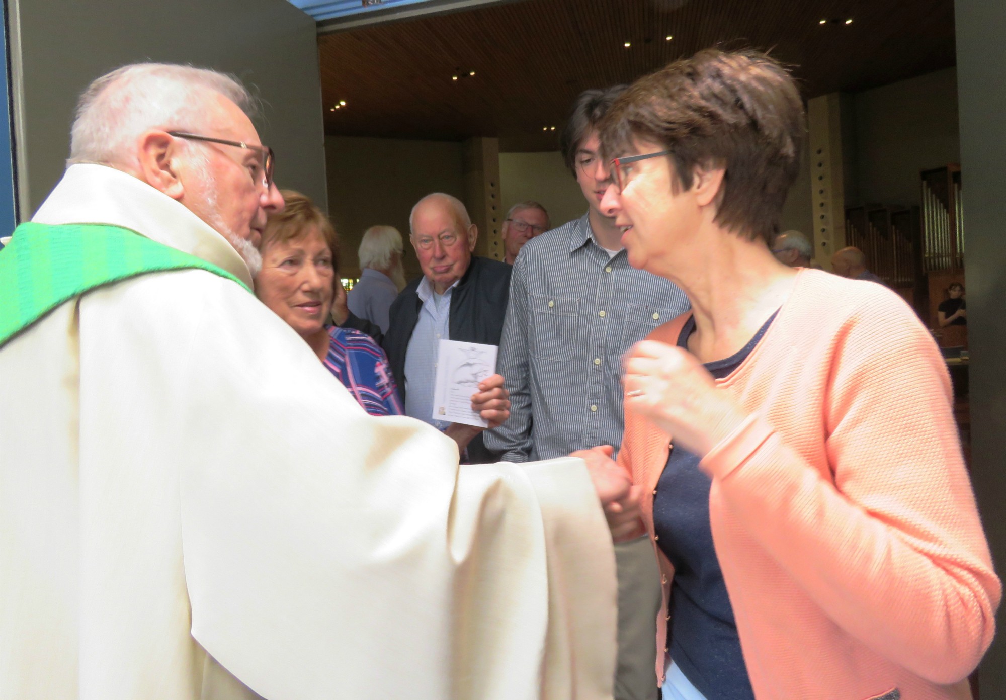 Dankviering | Eerste communicanten + Vormelingen | Paul Scheelen 85 jaar - 60 jaar priester | Sint-Anna-ten-Drieënparochie, Antwerpen Linkeroever