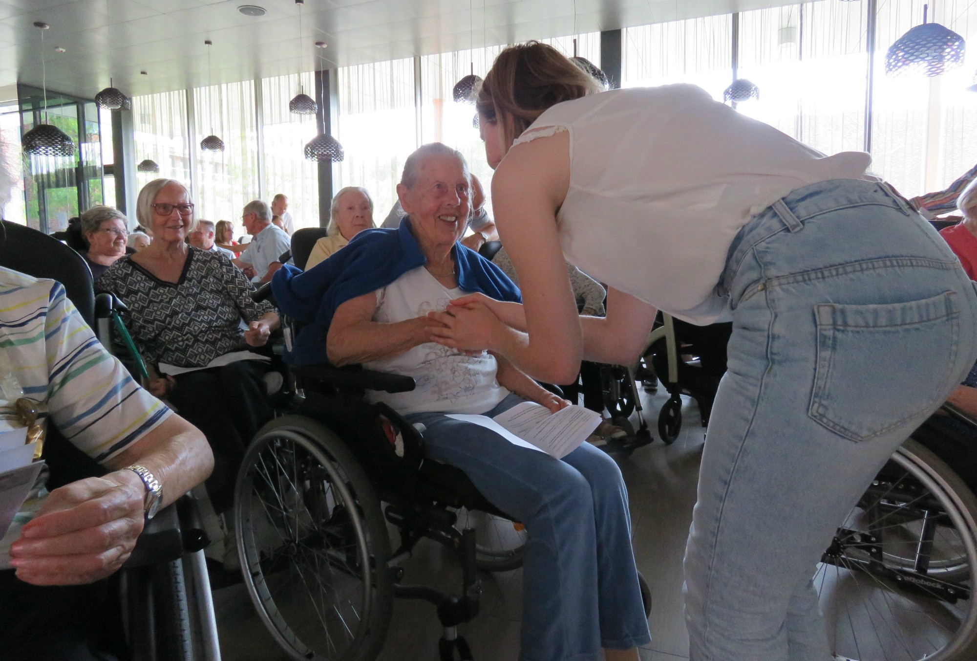 De vredeswens gaat door het WZC Hof ter Schelde