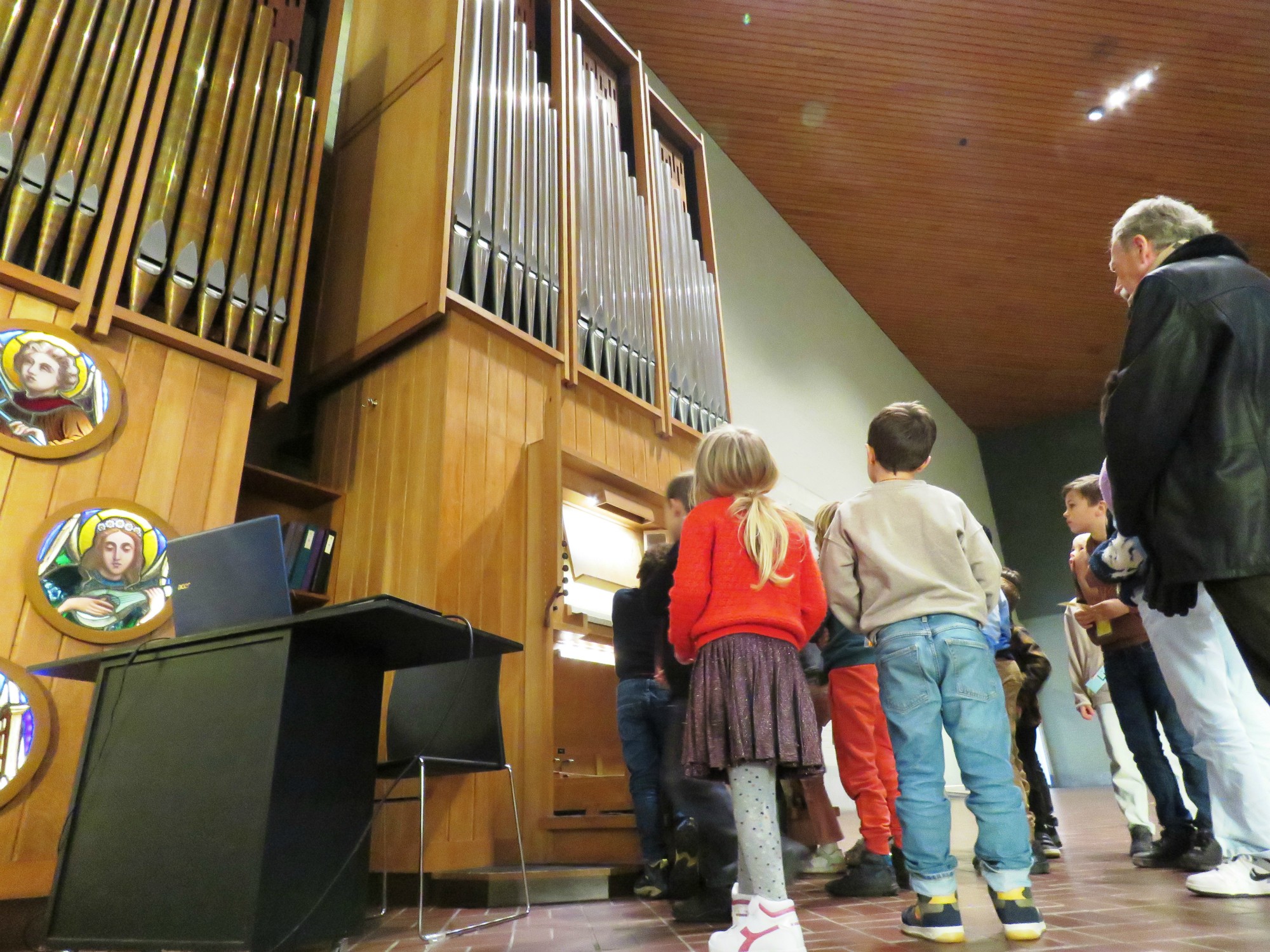 Catechesemoment 2 - Ontdekking van het orgel met 1126 pijpen