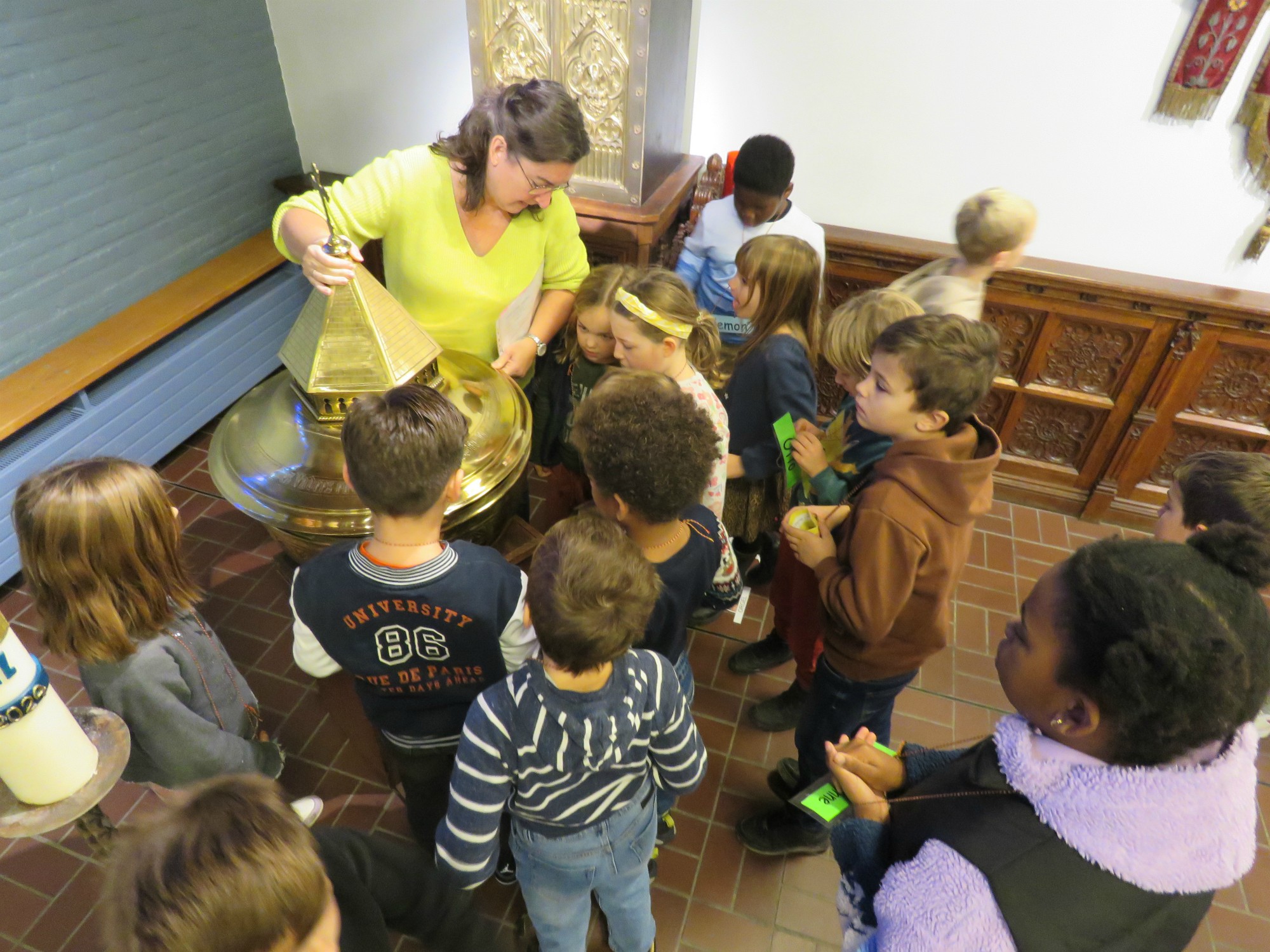 Catechesemoment 2 - De doopvont in de weekkapel is al heel oud