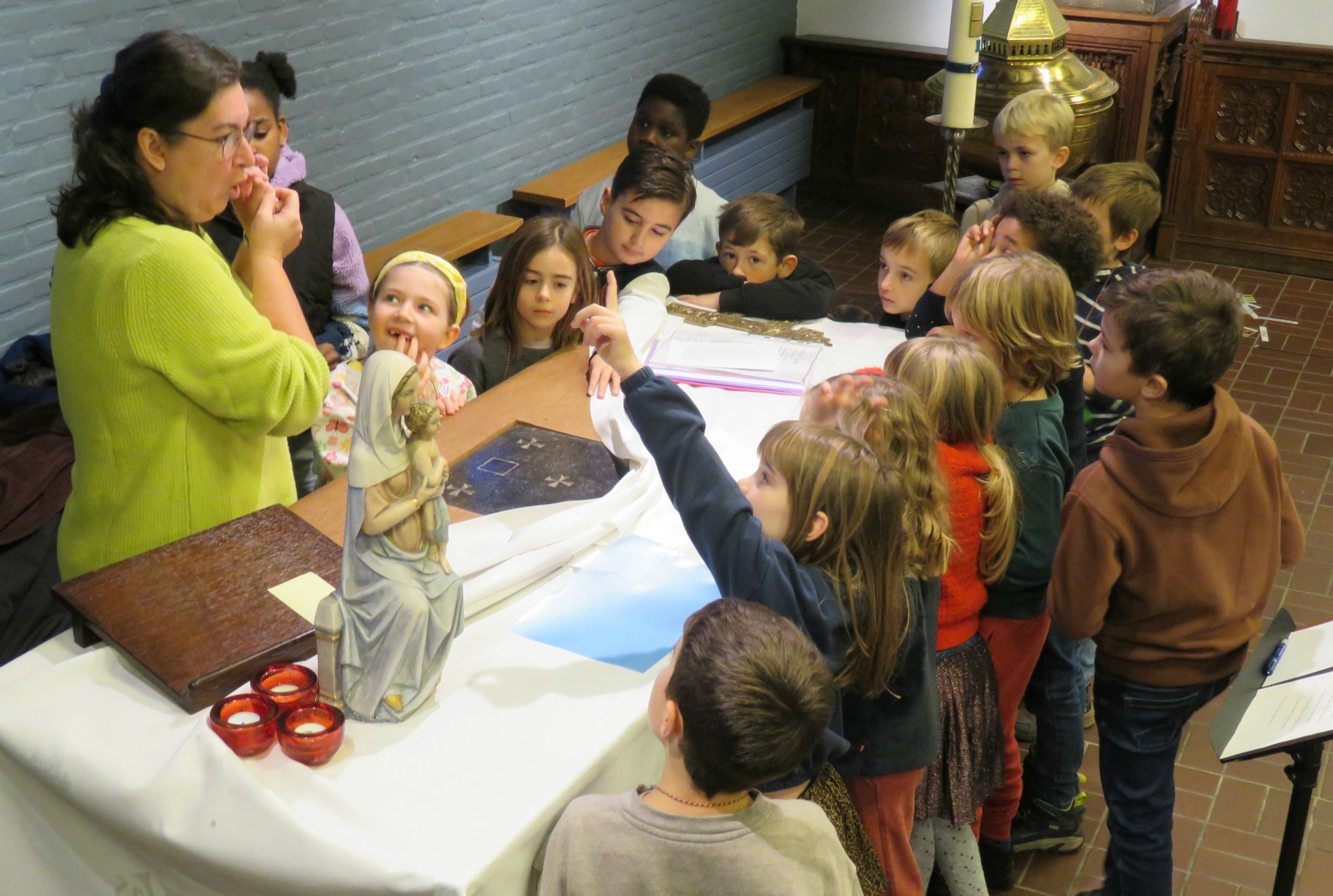 Catechesemoment 2 - In het altaar van de weekkapel bevindt zich een relikwie