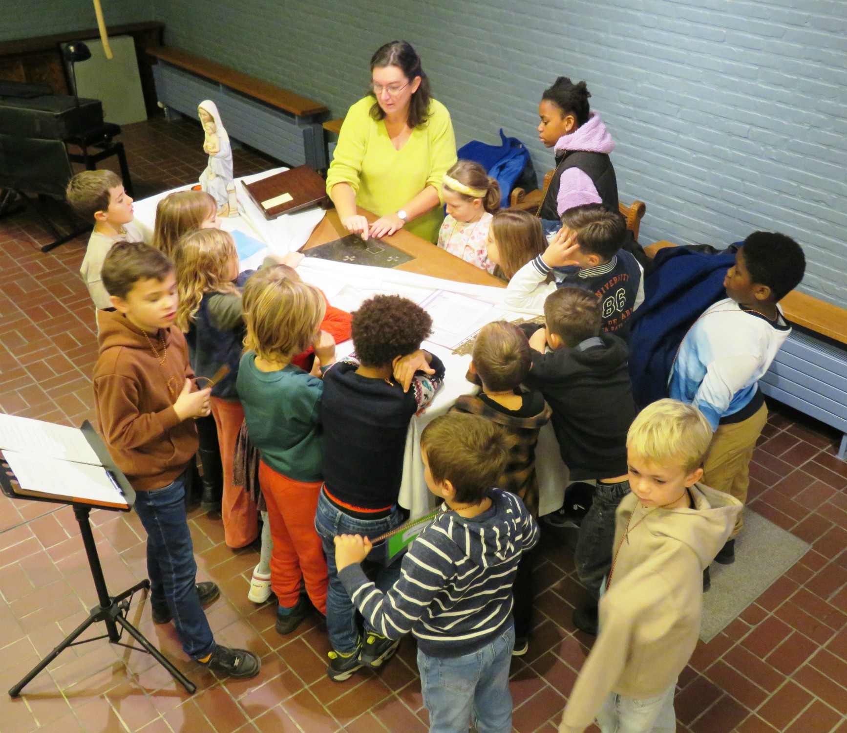 Catechesemoment 2 - In het altaar van de weekkapel bevindt zich een relikwie