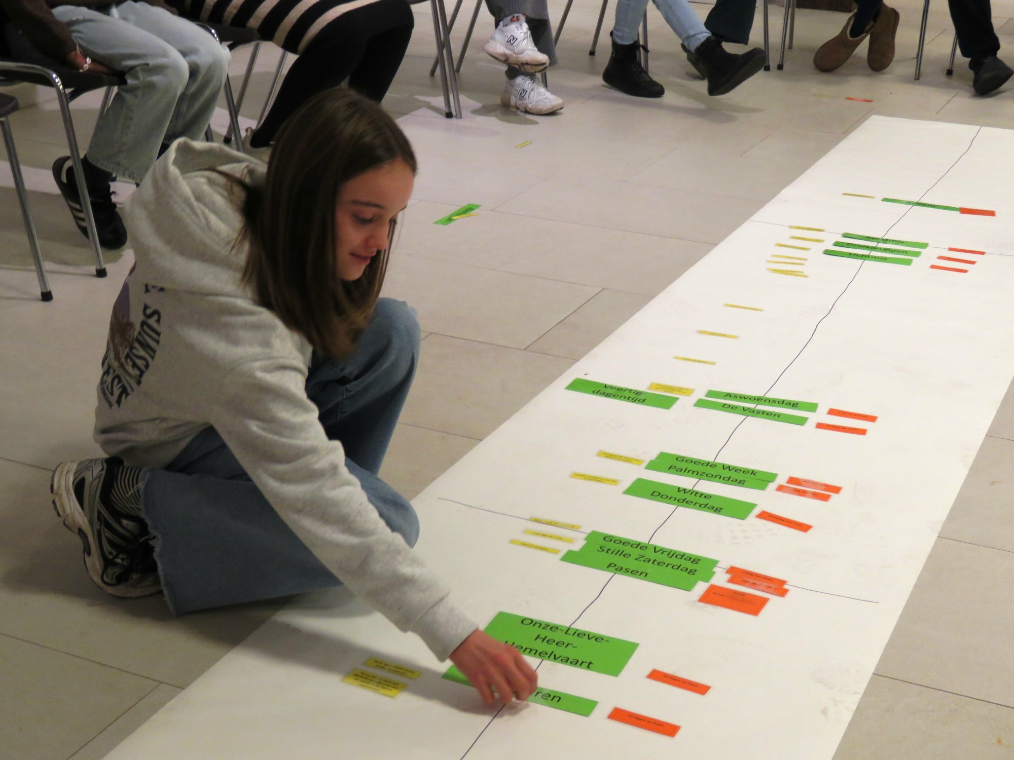 Catechesemoment 2 | Vormelingen | Kalender kerk | Sint-Anna-ten-Drieënkerk, Antwerpen Linkeroever