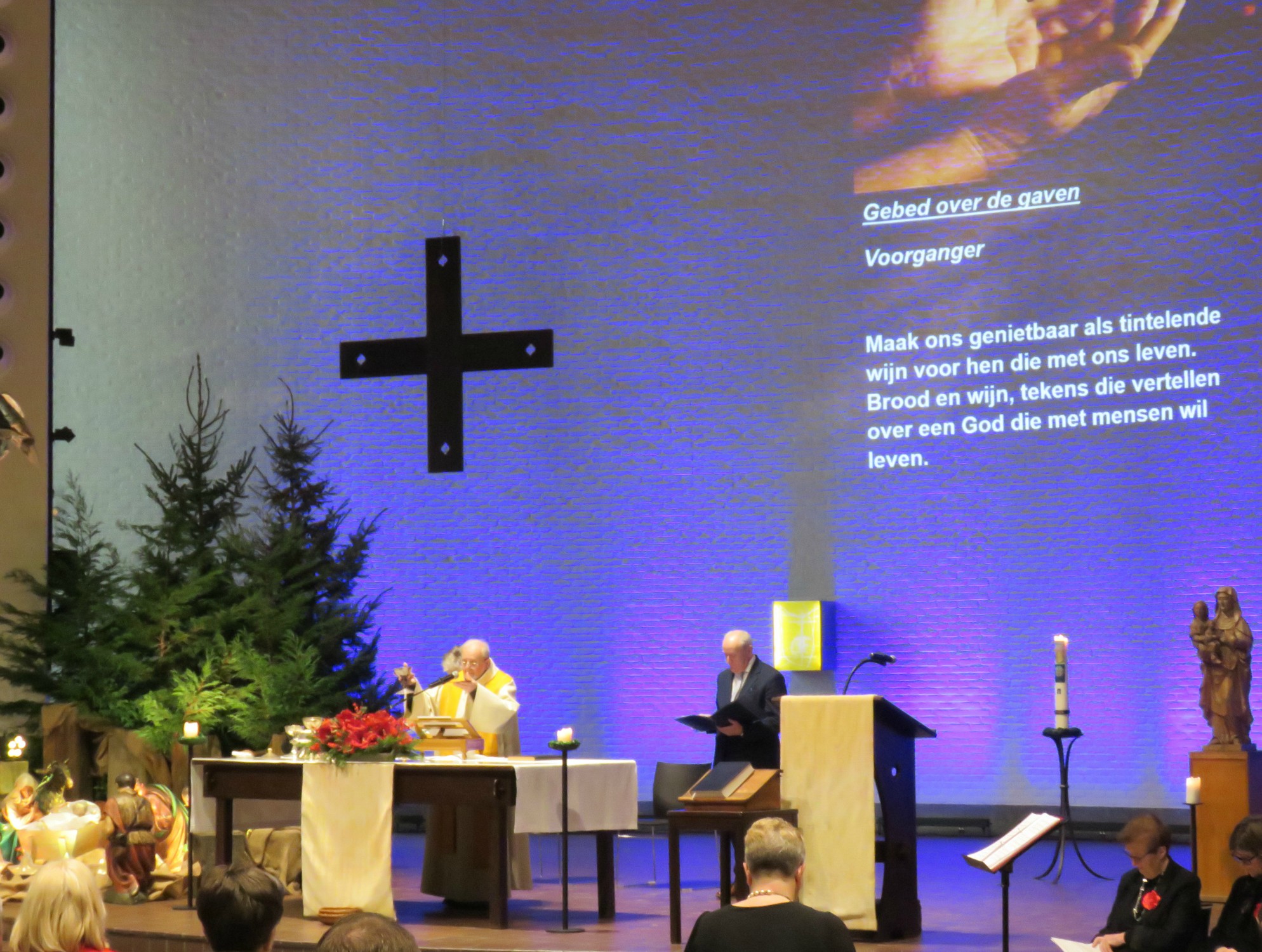 Kerstviering - Paul Scheelen - Sint-Annakoor - Joannes Thuy - Sint-Anna-ten-Drieënkerk, Antwerpen Linkeroever