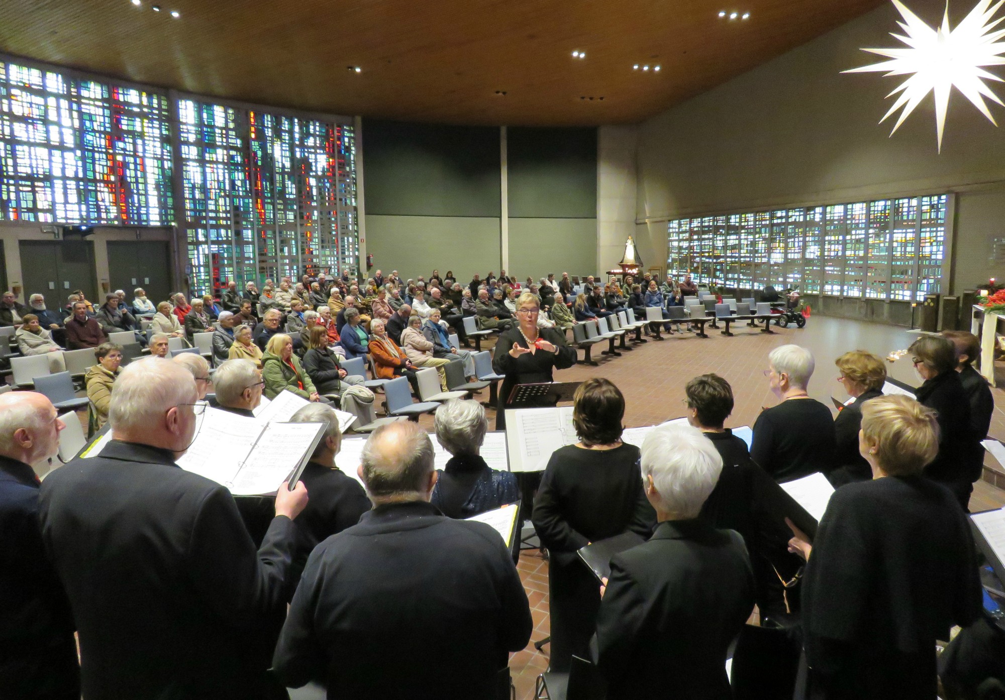 Kerstviering - Paul Scheelen - Sint-Annakoor - Joannes Thuy - Sint-Anna-ten-Drieënkerk, Antwerpen Linkeroever