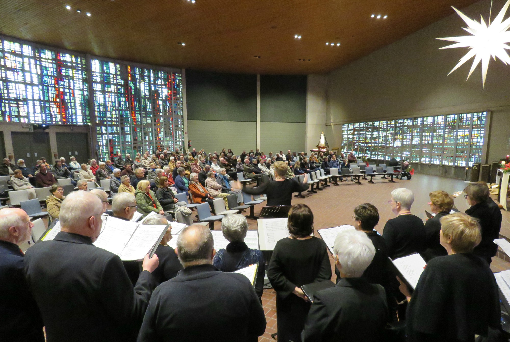 Kerstviering - Paul Scheelen - Sint-Annakoor - Joannes Thuy - Sint-Anna-ten-Drieënkerk, Antwerpen Linkeroever