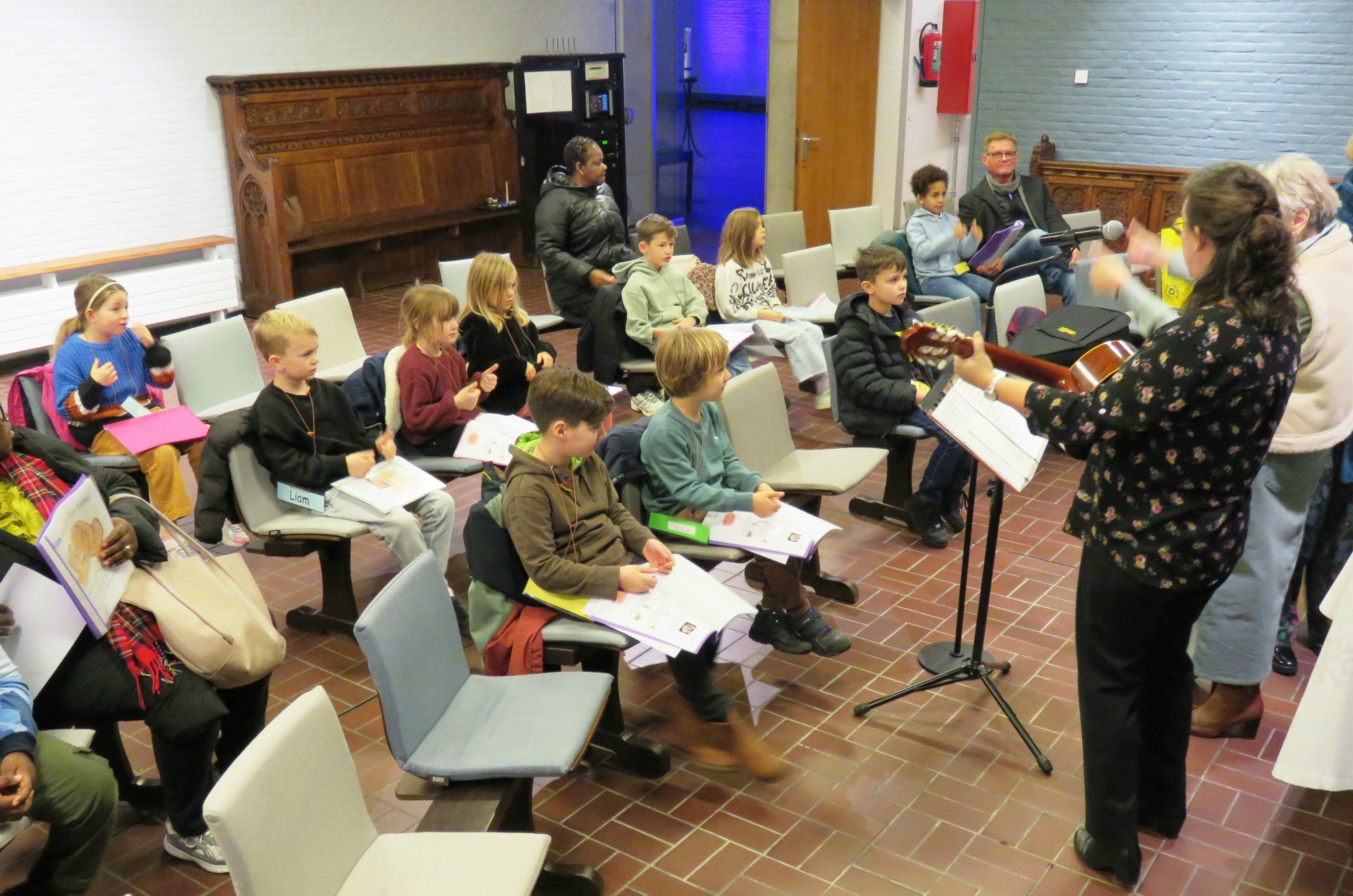 Derde catechesemoment eerste communicanten - Drie Koningen - Sint-Anna-ten-Drieënkerk, Antwerpen Linkeroever