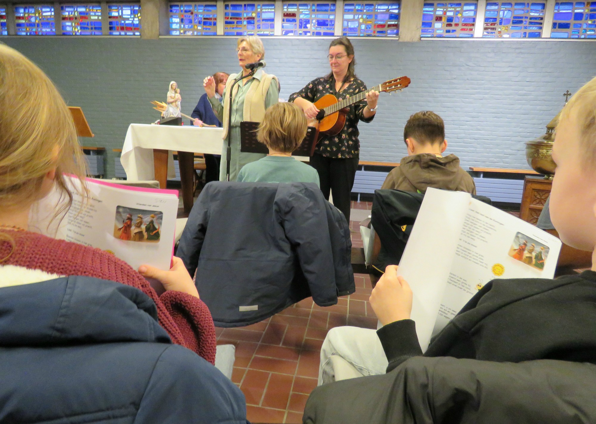 Derde catechesemoment eerste communicanten - Drie Koningen - Sint-Anna-ten-Drieënkerk, Antwerpen Linkeroever