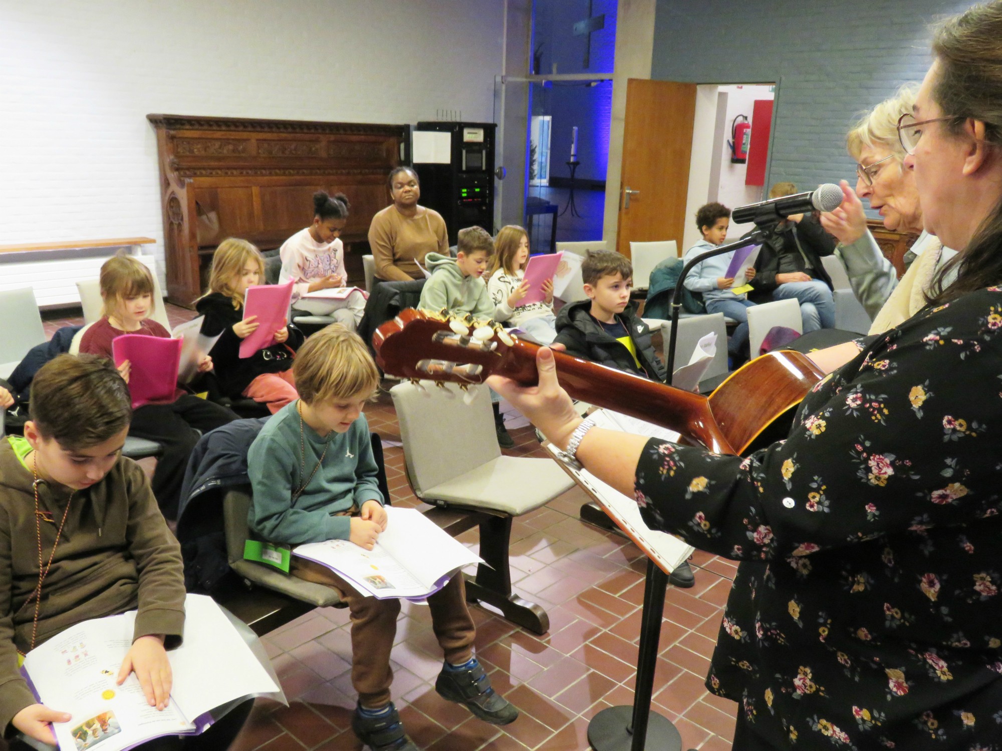 Derde catechesemoment eerste communicanten - Drie Koningen - Sint-Anna-ten-Drieënkerk, Antwerpen Linkeroever