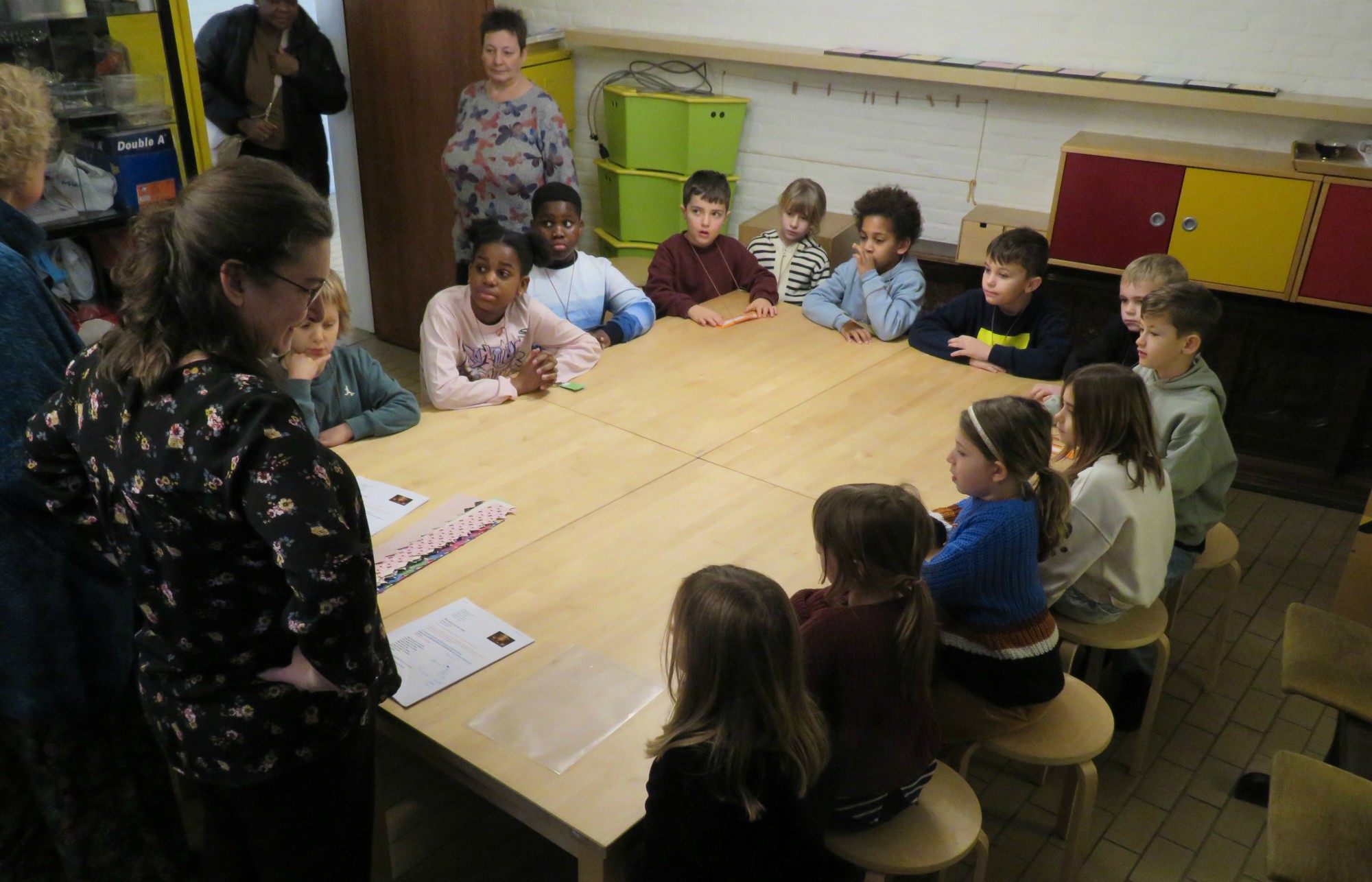 Derde catechesemoment eerste communicanten - Drie Koningen - Sint-Anna-ten-Drieënkerk, Antwerpen Linkeroever