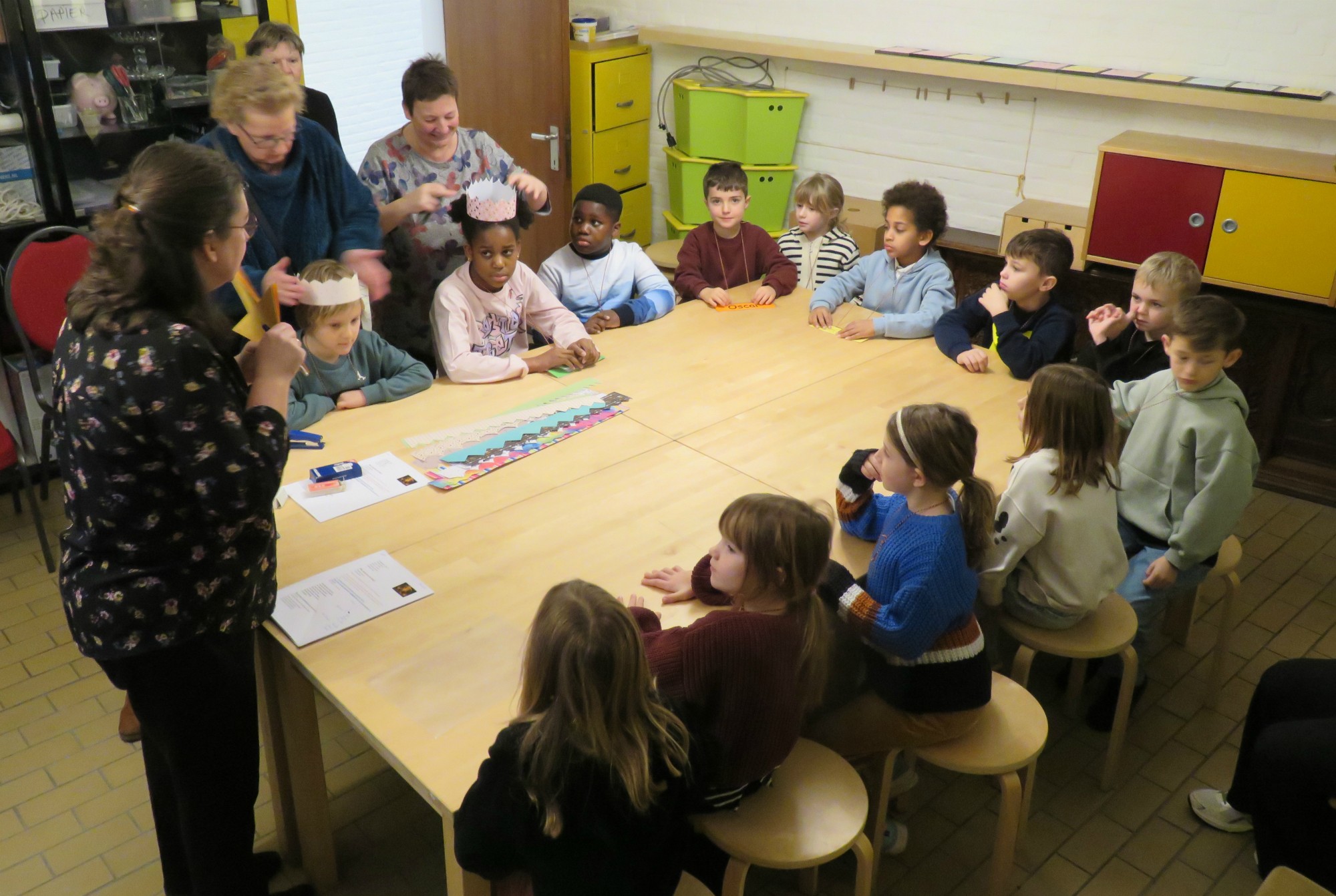 Derde catechesemoment eerste communicanten - Drie Koningen - Sint-Anna-ten-Drieënkerk, Antwerpen Linkeroever