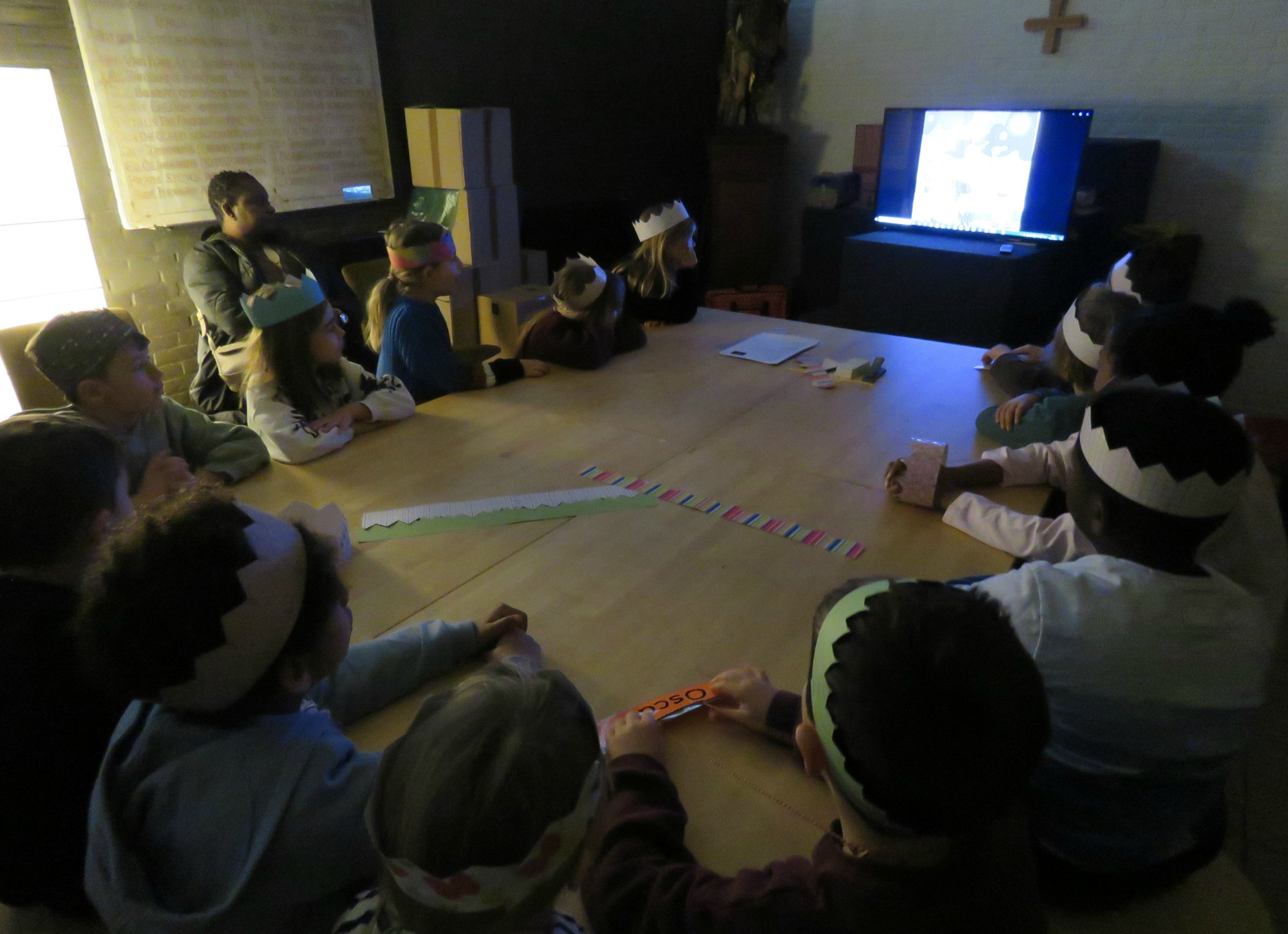 Derde catechesemoment eerste communicanten - Drie Koningen - Sint-Anna-ten-Drieënkerk, Antwerpen Linkeroever