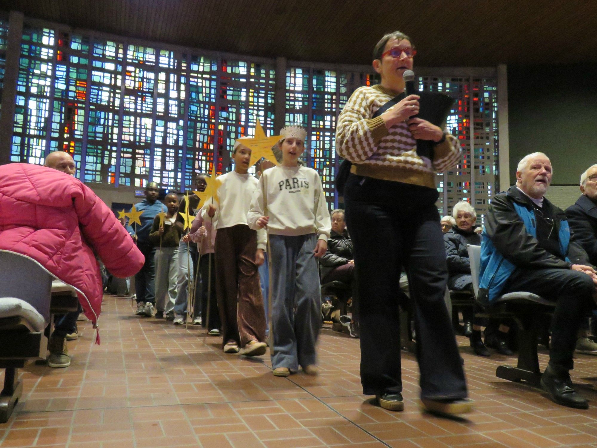 Wegwijzerviering - Drie Koningen - Eerste communicanten en vormelingen - Sint-Anna-ten-Drieënkerk, Antwerpen Linkeroever