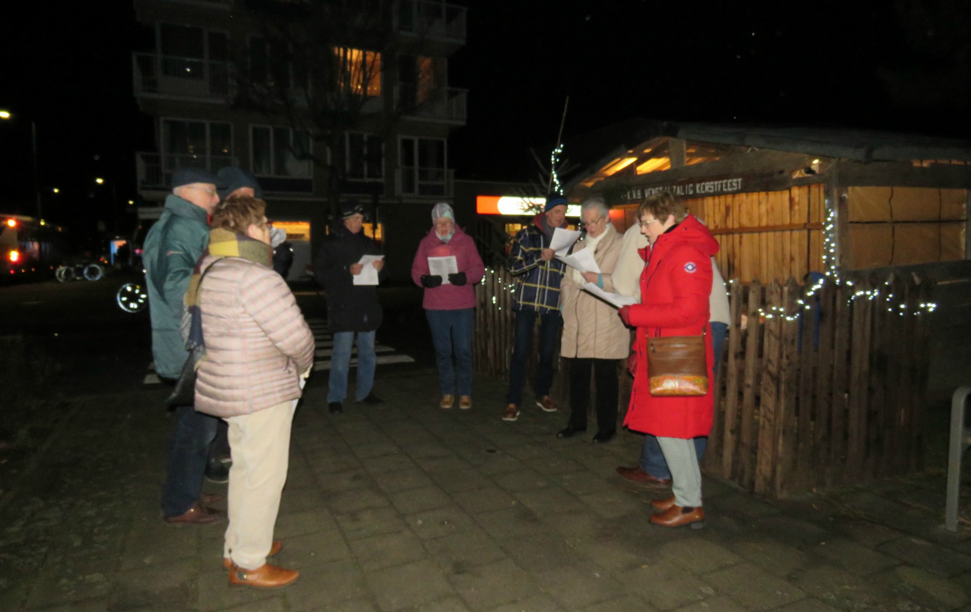 Kerststalzingen - Het was een frisse avond, vol sterren