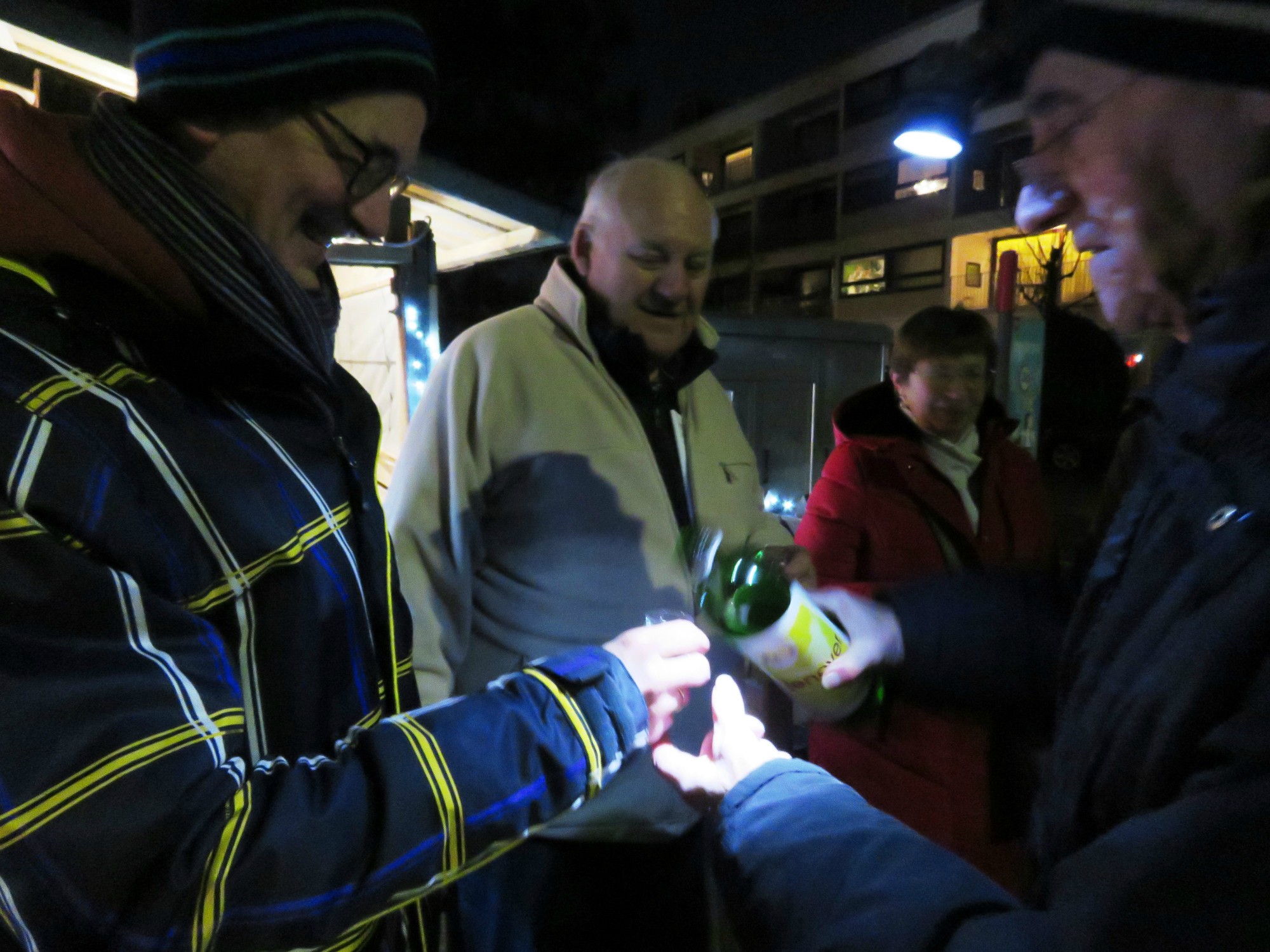 Kerststalzingen - Ludo Rutten zorgt voor de innerlijke mens