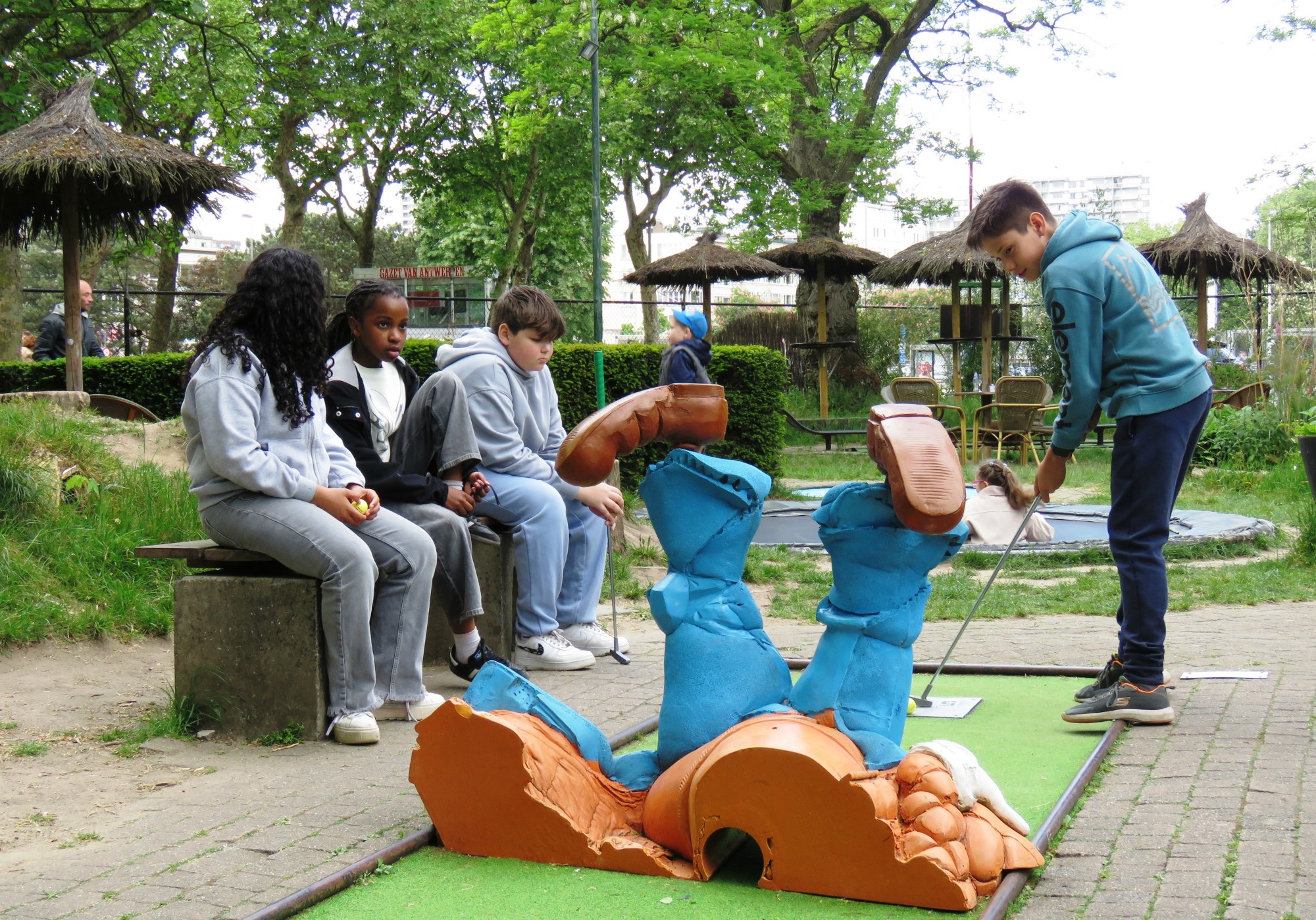 Vormelingen 2025 - Minigolf om samen de dag af te sluiten
