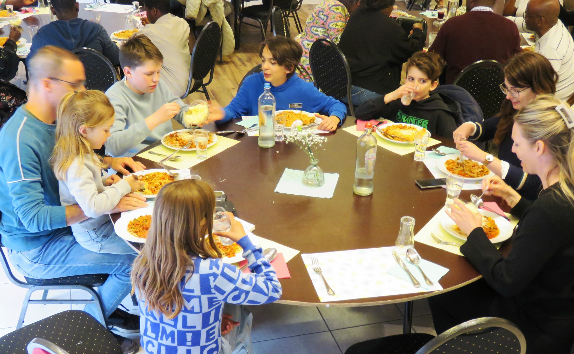 Spaghettifeest - Samen met de familie de dag afsluiten met een spaghetti in het Sint-Anneke Centrum