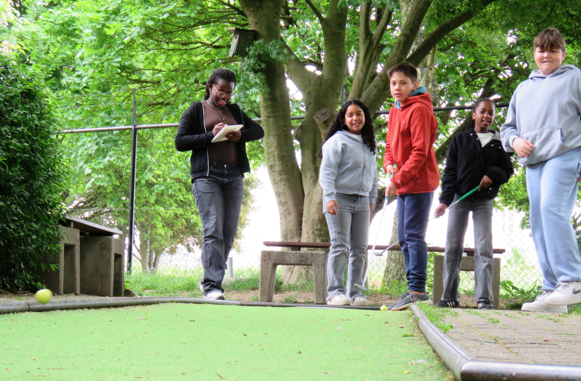 Vormelingen 2025 - Minigolf om samen de dag af te sluiten