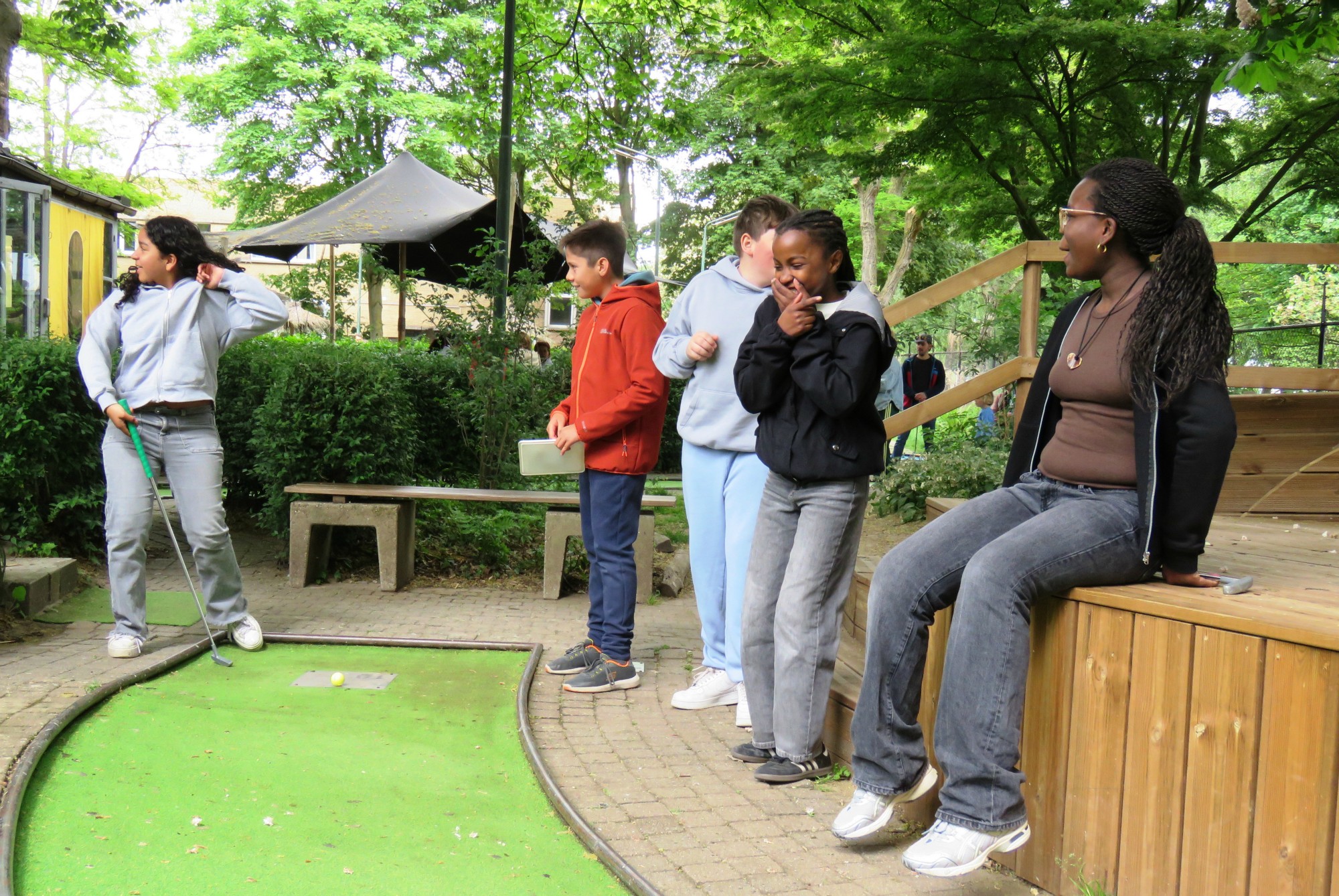 Vormelingen 2025 - Minigolf om samen de dag af te sluiten