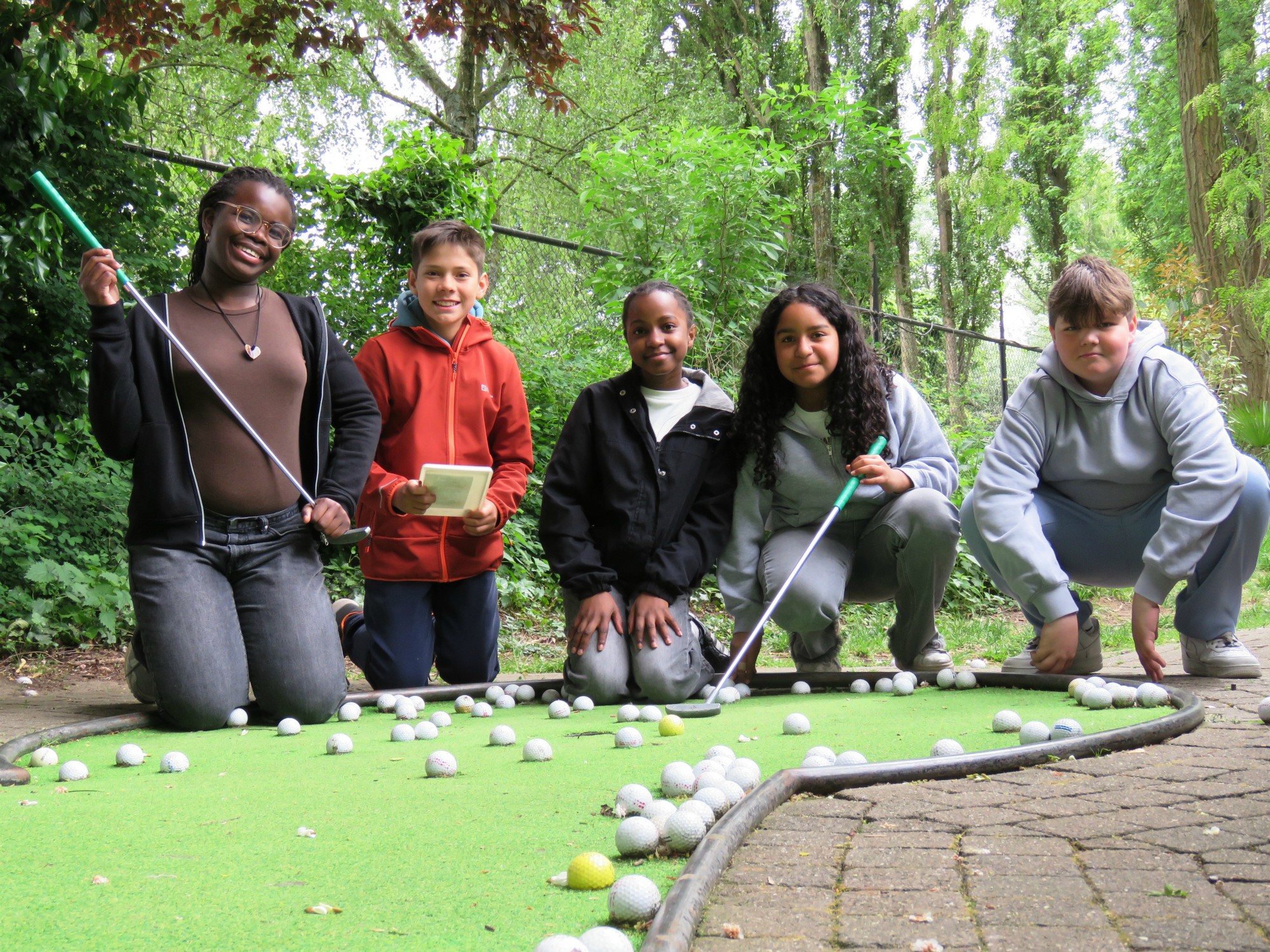 Vormelingen 2025 - Minigolf om samen de dag af te sluiten
