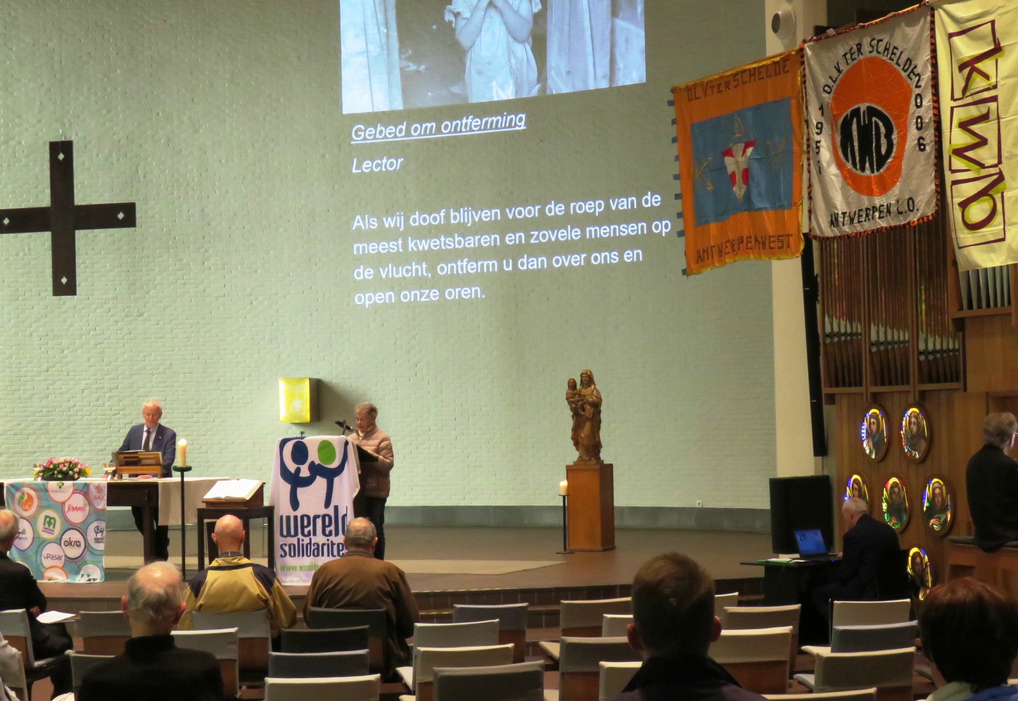 Rerum Novarum viering - Gebed om ontferming door Annie Cardinael
