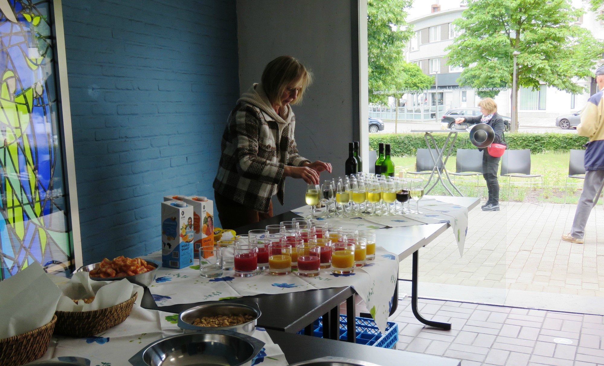 Rerum Novarum viering - Een receptie na de viering aangeboden door Beweging.net
