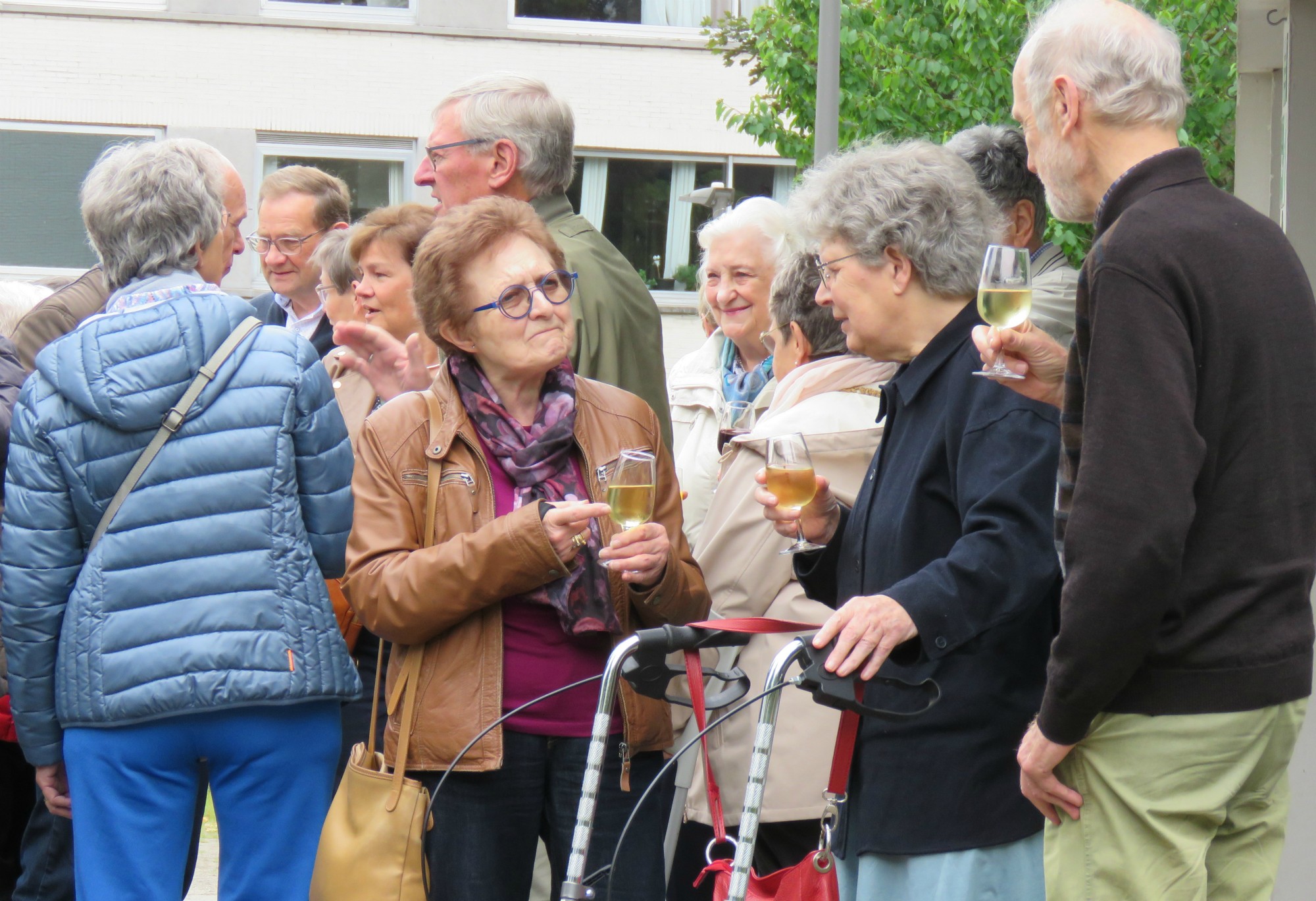 Rerum Novarum viering - Een receptie na de viering aangeboden door Beweging.net