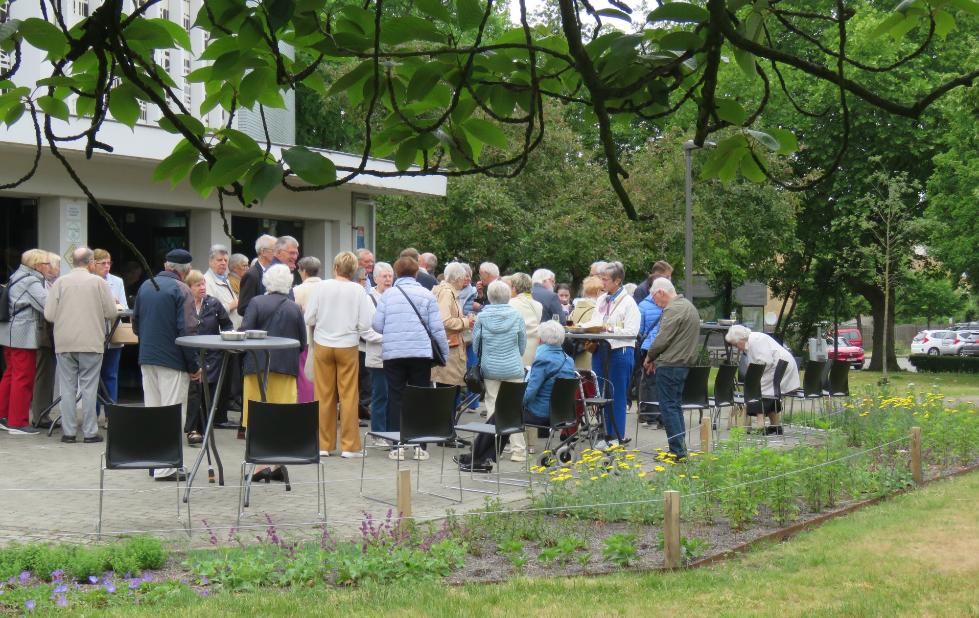 Rerum Novarum viering - Een receptie na de viering aangeboden door Beweging.net