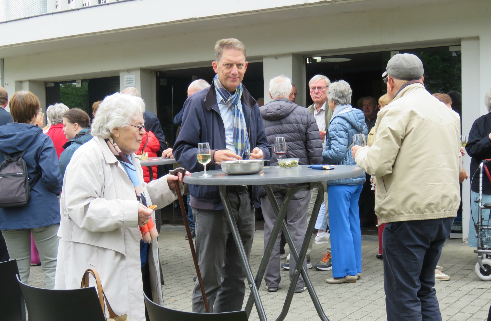 Rerum Novarum viering - Een receptie na de viering aangeboden door Beweging.net