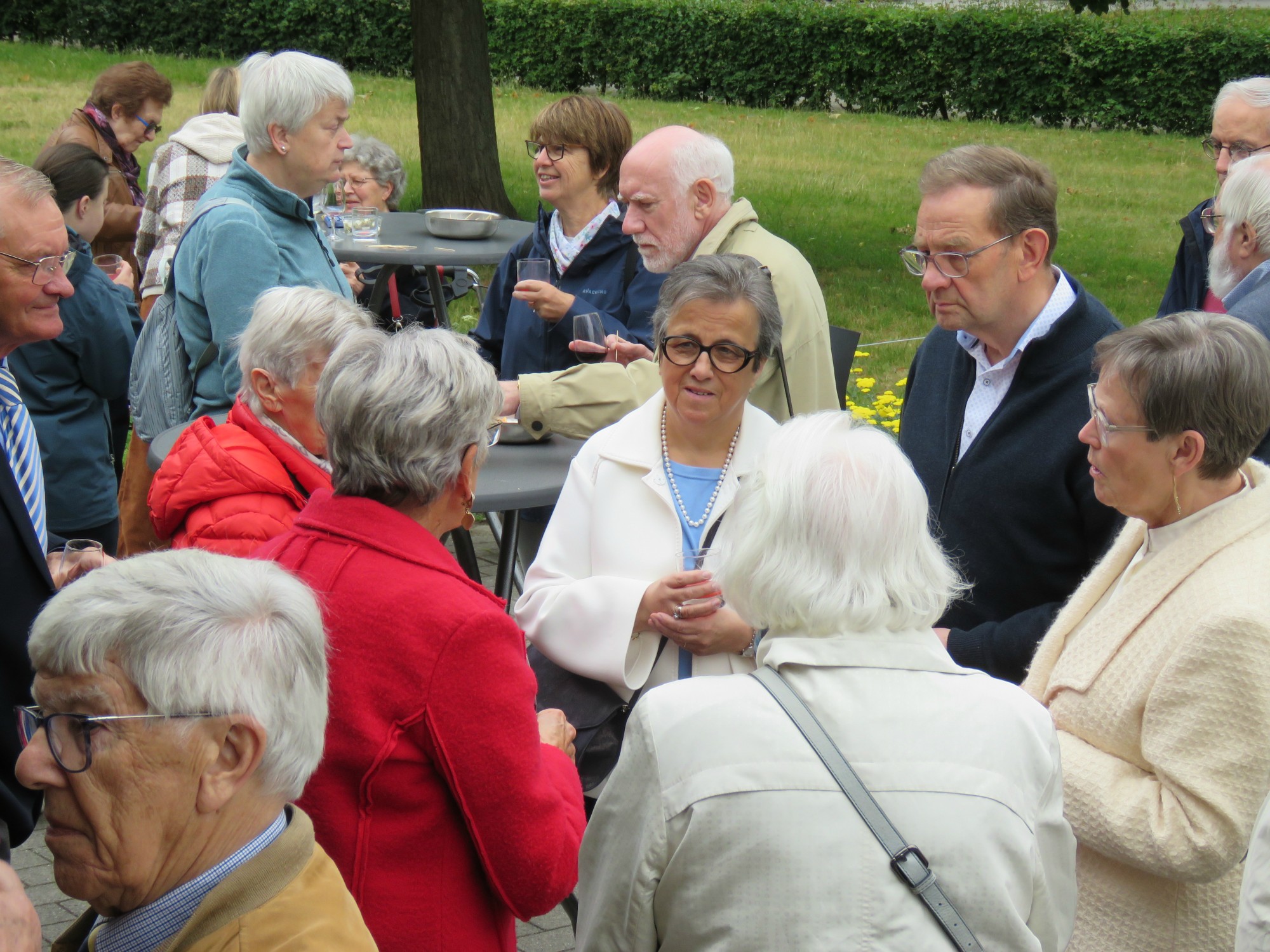 Rerum Novarum viering - Een receptie na de viering aangeboden door Beweging.net