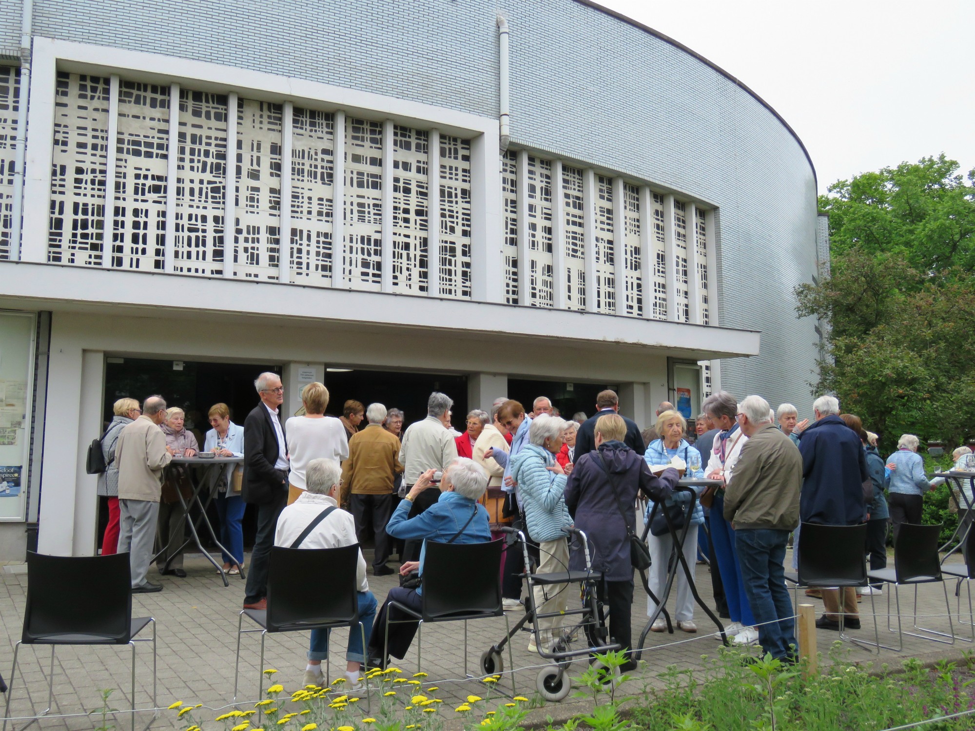 Rerum Novarum viering - Een receptie na de viering aangeboden door Beweging.net